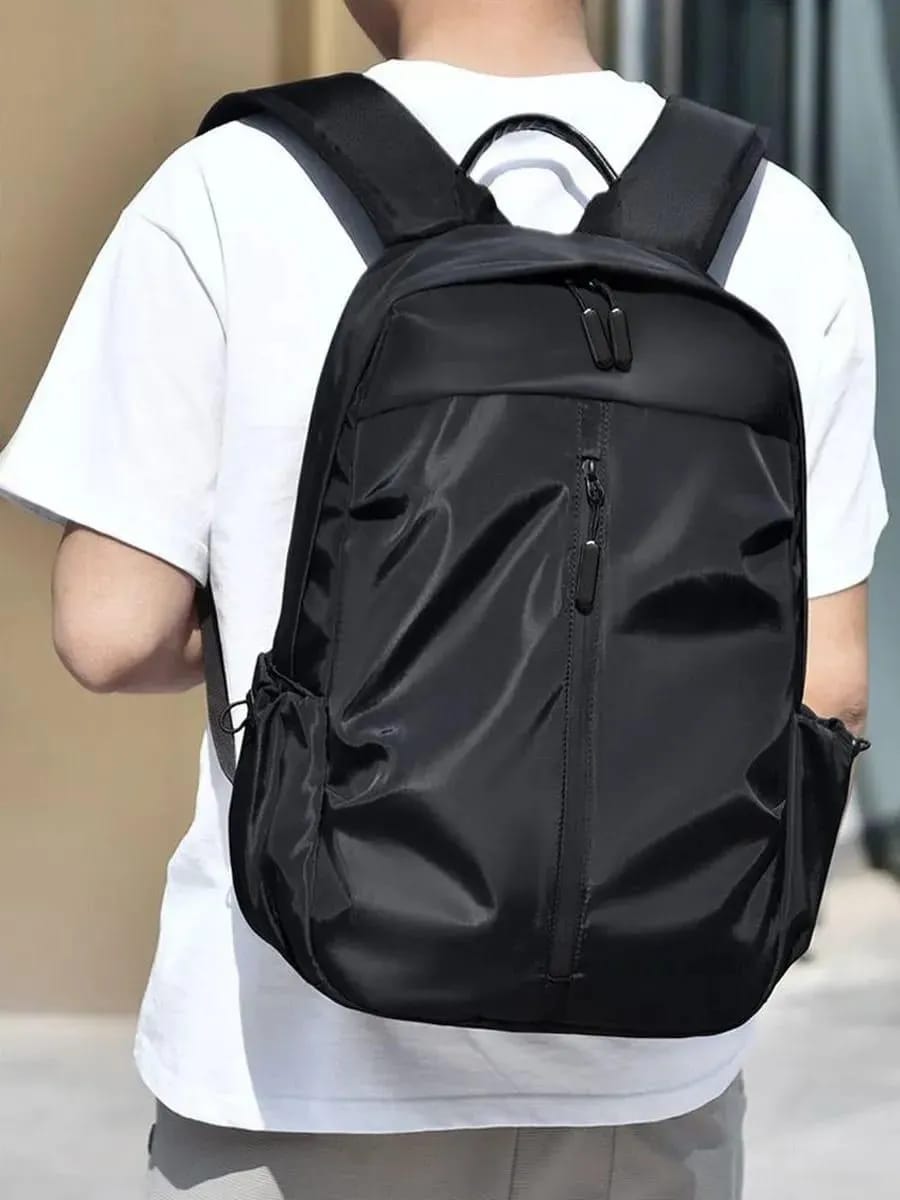 Premium Waterproof Nylon Backpack – Casual Unisex School & Travel Bag - Image 6